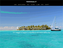 Tablet Screenshot of papayaga.it